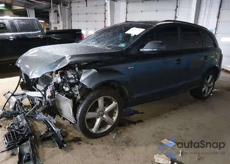 2014 Audi Q7 3.0T S Line Prestige из США, поврежденный, VIN WA1DGAFE4ED006657